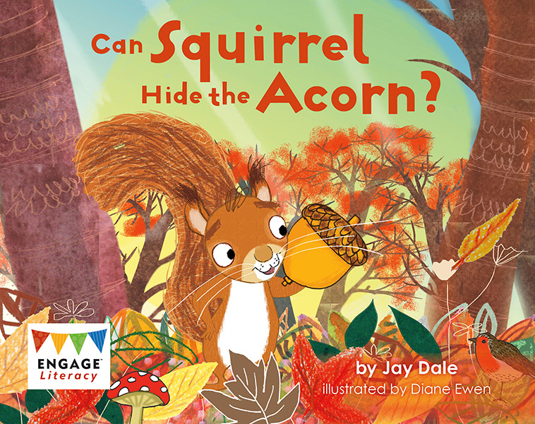 Can Squirrel Hide the Acorn? (Paperback) | Raintree